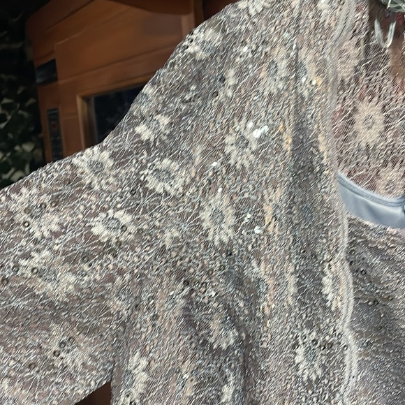 Alex Evenings Lace Cocktail Dress with Jacket - Picture 4 of 5